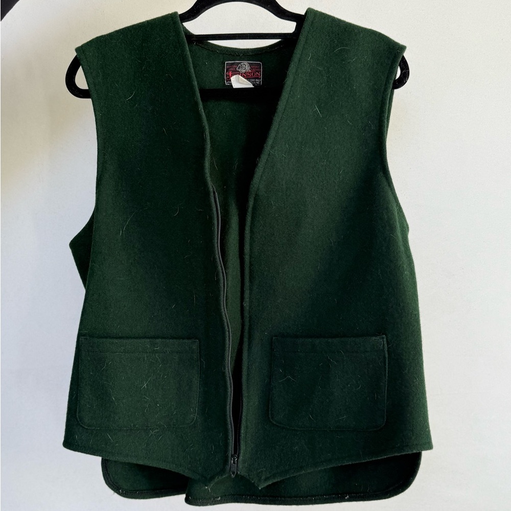 THRIFTED GREEN VEST